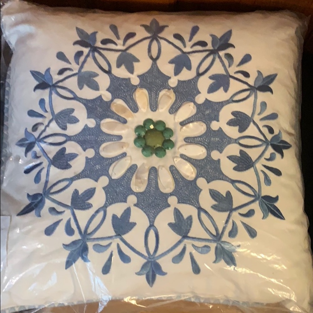 New Echo Design  Decorative Pillow $89 NWT